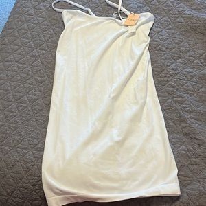 White Slip Dress